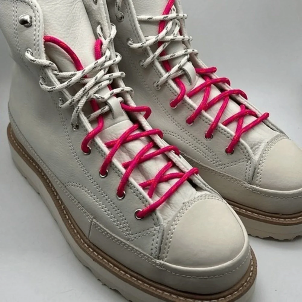 Converse Chuck Taylor Crafted Boot Hi Egret/Ivory/Pink 173212C M 8.5 | W 10- NWB - Picture 13 of 13